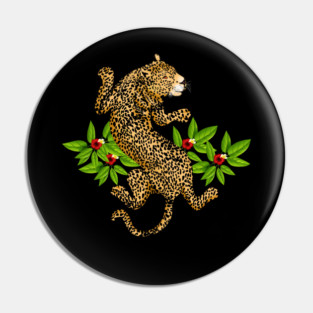 Jaguar Animal Tropical Cat Pin