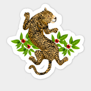 Jaguar Animal Tropical Cat Sticker