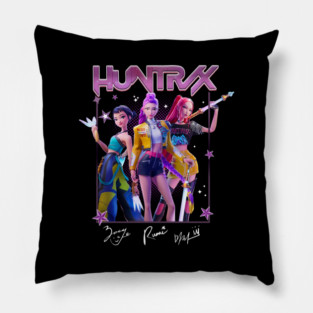 Kpop Demon Hunters Shirt, Huntrix Girl T-Shirt, Kpop idol group M8349 Pillow