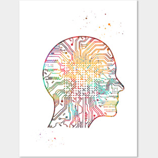 Artificial Intelligence Posters and Art