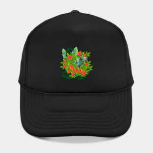 Lizard Animal Tropical Reptile South America Hat