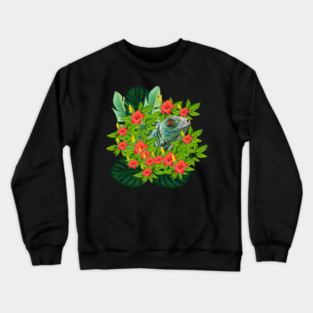 Lizard Animal Tropical Reptile South America Crewneck Sweatshirt