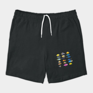 Tropical Fish Ocean Animal Shorts