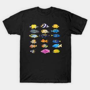 Tropical Fish Ocean Animal T-Shirt