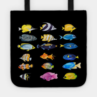 Tropical Fish Ocean Animal Tote