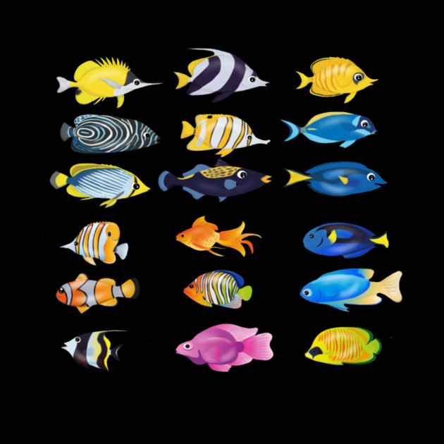 Tropical Fish Ocean Animal by logiamerch