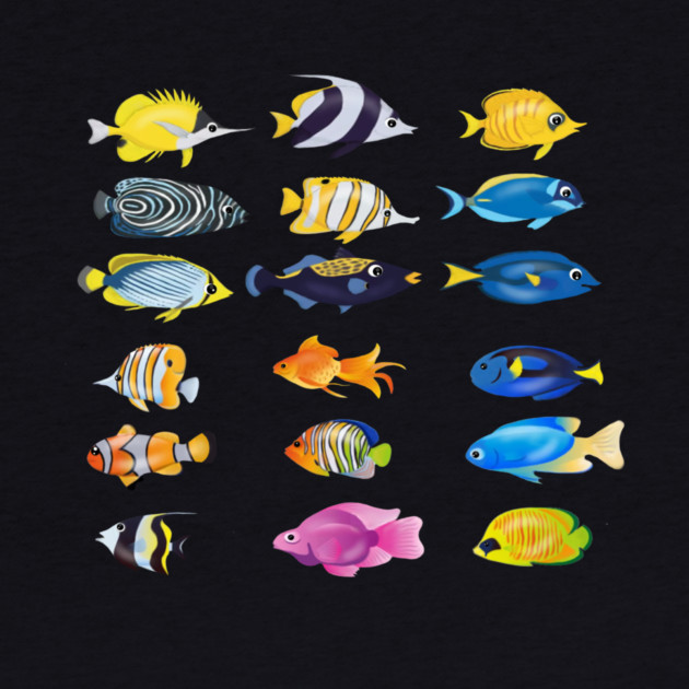 Tropical Fish Ocean Animal by logiamerch