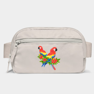 Tropical Parrot Birds Animal South America Bag