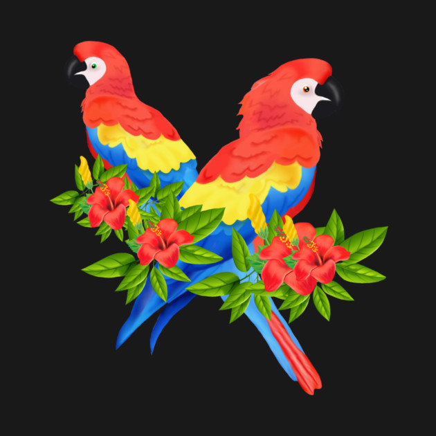 Tropical Parrot Birds Animal South America by logiamerch