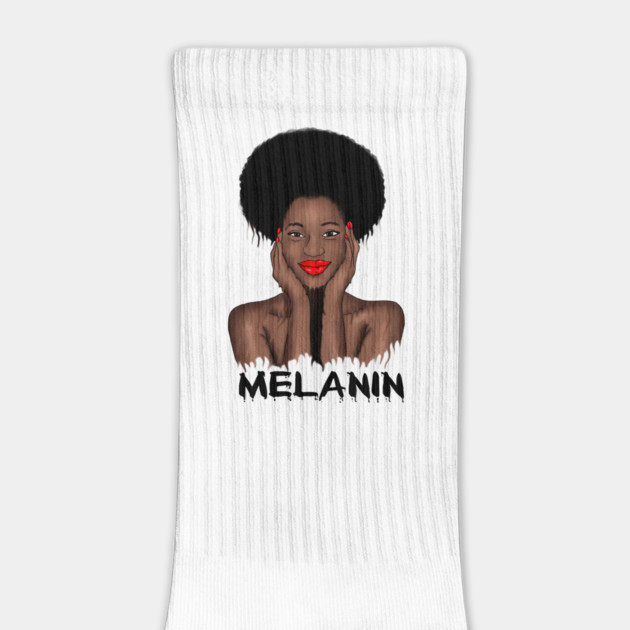 Melanin Drippin Afro Woman Black History by logiamerch