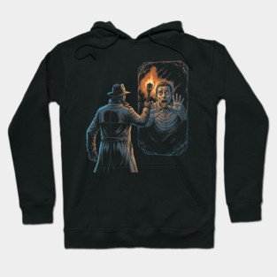 Archaeologist Discovers Galactic Smuggler in Frozen in Carbonite - Funny Hoodie