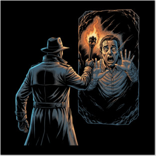 Archaeologist Discovers Galactic Smuggler in Frozen in Carbonite - Funny Posters and Art