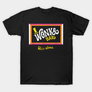 Willy Wonka  The Chocolate Factory - Wonka Chocolate Bar T-Shirt