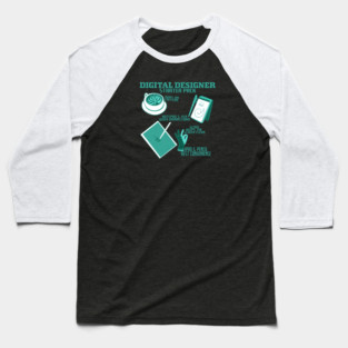 Digital Designer Starter Pack Baseball T-Shirt
