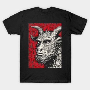 Krampusnacht - Folk Art Krampus T-Shirt