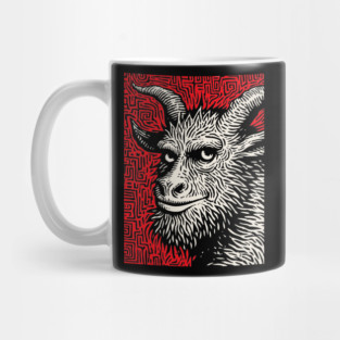 Krampusnacht - Folk Art Krampus Mug