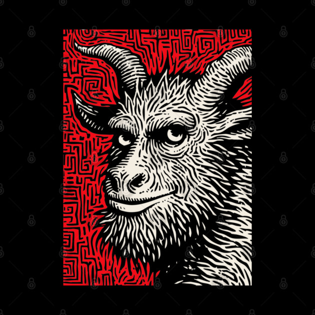 Krampusnacht - Folk Art Krampus by TuncGK