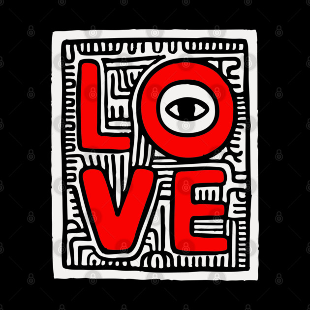 LOVE - Bold Pop Art Graphic by TuncGK