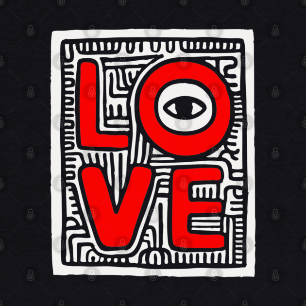 LOVE - Bold Pop Art Graphic by TuncGK