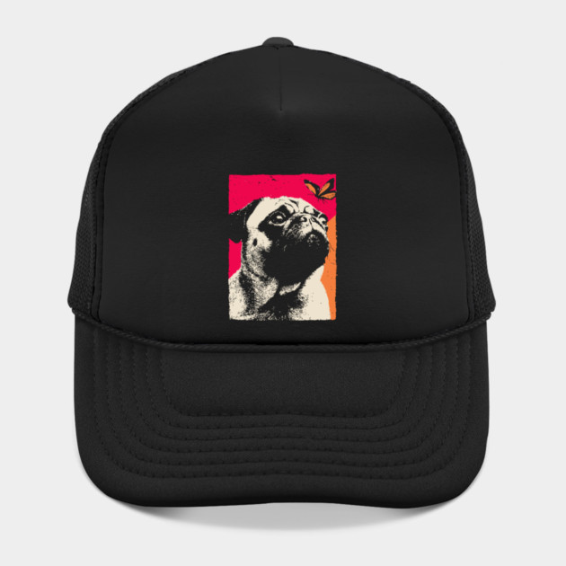 A Pug's Wonder - Dog and Butterfly by TuncGK