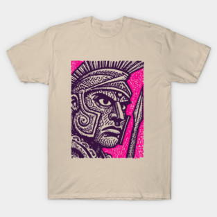 Roman Centurion - Graphic Novel Portrait T-Shirt