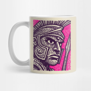 Roman Centurion - Graphic Novel Portrait Mug