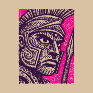 Roman Centurion - Graphic Novel Portrait T-Shirt