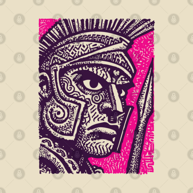 Roman Centurion - Graphic Novel Portrait by TuncGK