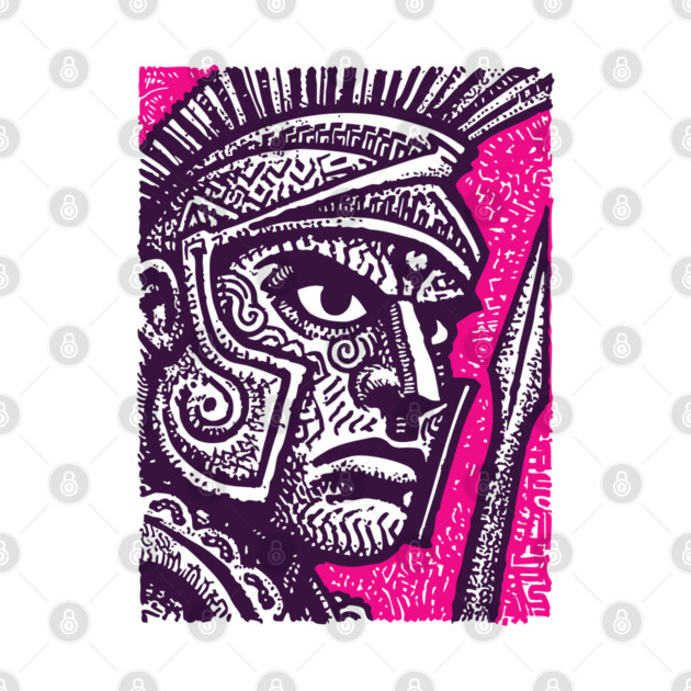 Roman Centurion - Graphic Novel Portrait by TuncGK