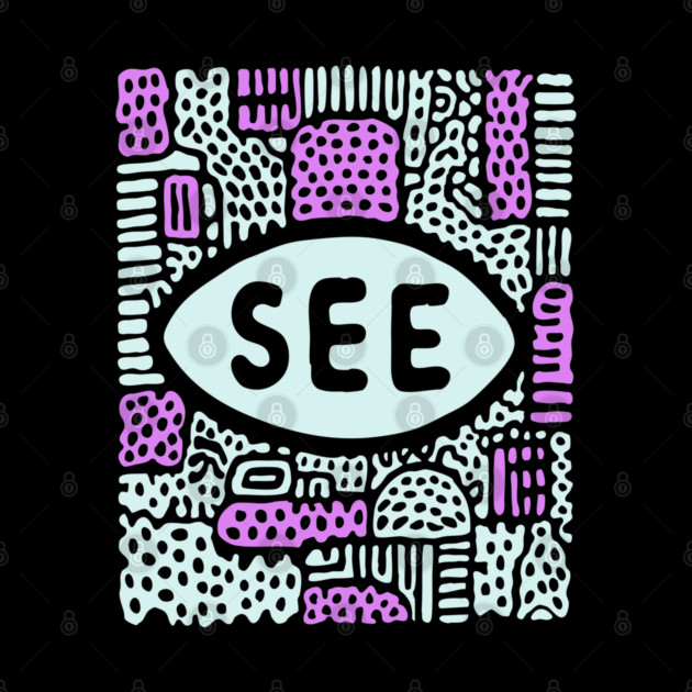 Cosmic Perception - Abstract All-Seeing Eye by TuncGK