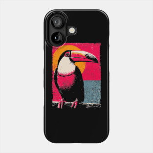 Tropical Toucan - Retro Pop Art Phone Case