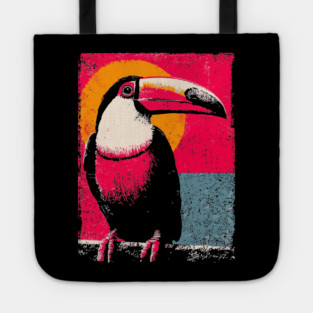 Tropical Toucan - Retro Pop Art Tote