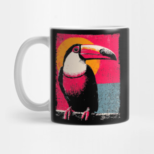 Tropical Toucan - Retro Pop Art Mug