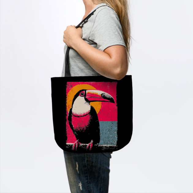 Tropical Toucan - Retro Pop Art by TuncGK