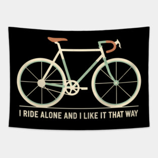 Funny Introvert Cycling Humor Tapestry
