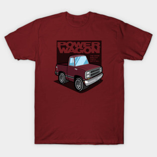 Medium Red Sunfire - Power Wagon (1980) T-Shirt