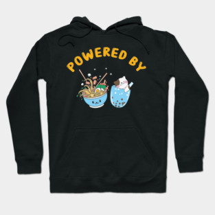 Powered by RAMEN and Cat Hoodie