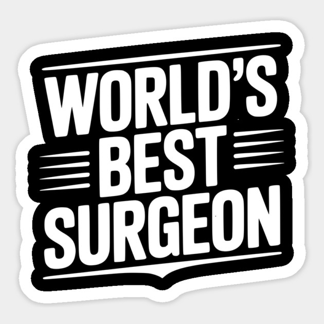 World’s Best Surgeon Magnet by Frank Ring
