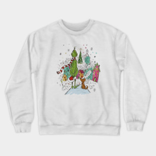Grinch Christmas 2025 Crewneck Sweatshirt