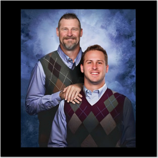 Dan Campbell Jared Goff Step Brothers Posters and Art
