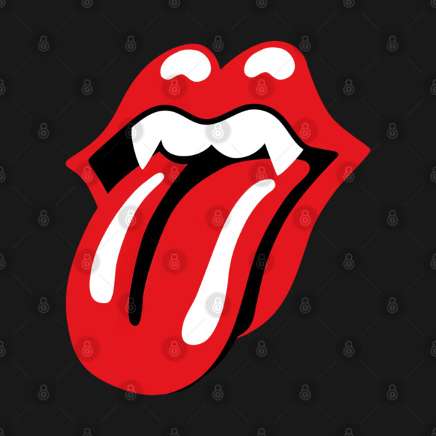 Rolling Stone Lips Dracula by Sibilino