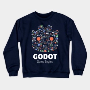 Godot Game Engine Crewneck Sweatshirt