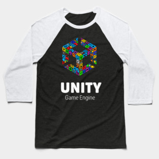 Unity Game Engine Baseball T-Shirt