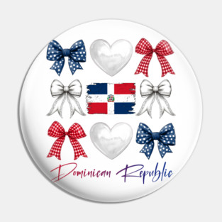 Dominican Republic Hispanic Heritage Month Dominican Girls Pin