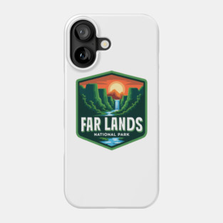 Far-Lands-National-Park Phone Case