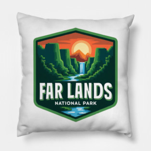 Far-Lands-National-Park Pillow