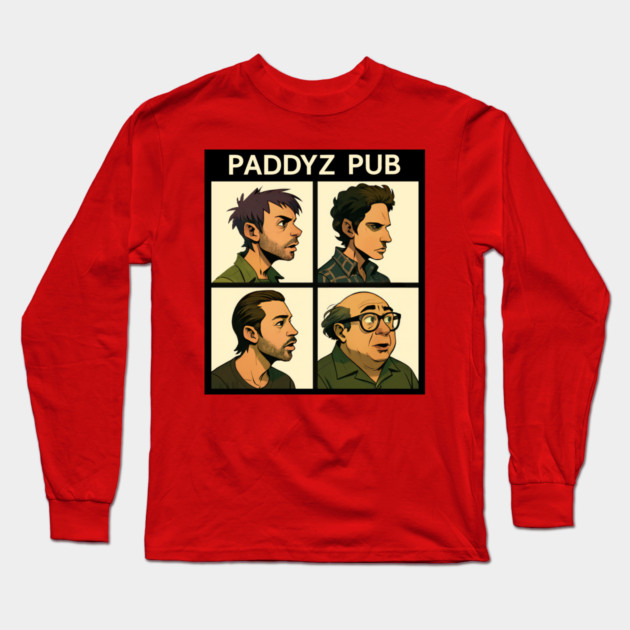It’s Always Sunny in Philadelphia Parody – Gorillaz Style Long Sleeve T-Shirt by Tv Moments