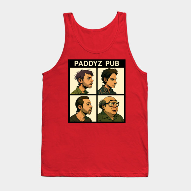 It’s Always Sunny in Philadelphia Parody – Gorillaz Style Tank Top by Tv Moments