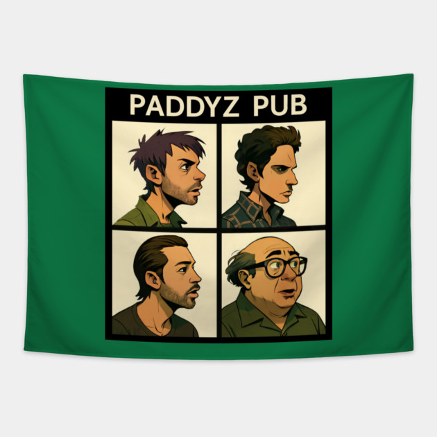 It’s Always Sunny in Philadelphia Parody – Gorillaz Style Tapestry by Tv Moments