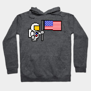 8-bit Apollo 11 Astronaut Hoodie